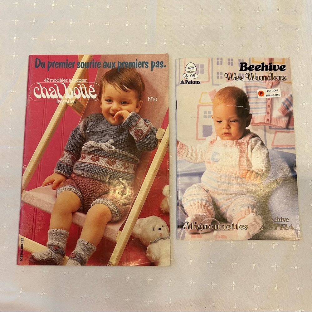 Phildar Baby Knitting Pattern Booklets